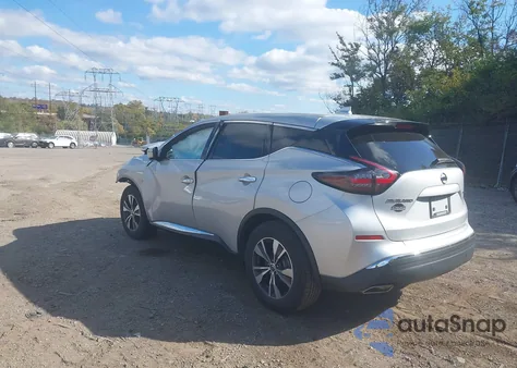 2020 Nissan Murano S Intelligent Awd из США, поврежденный, VIN 5N1AZ2AS9LN129346